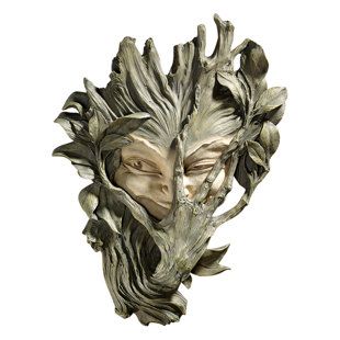 Design Toscano Faces Of A Nightmare Wall Sculpture - Gothic Home Decor, Ancient Ivory Finish, 25.5 Cm